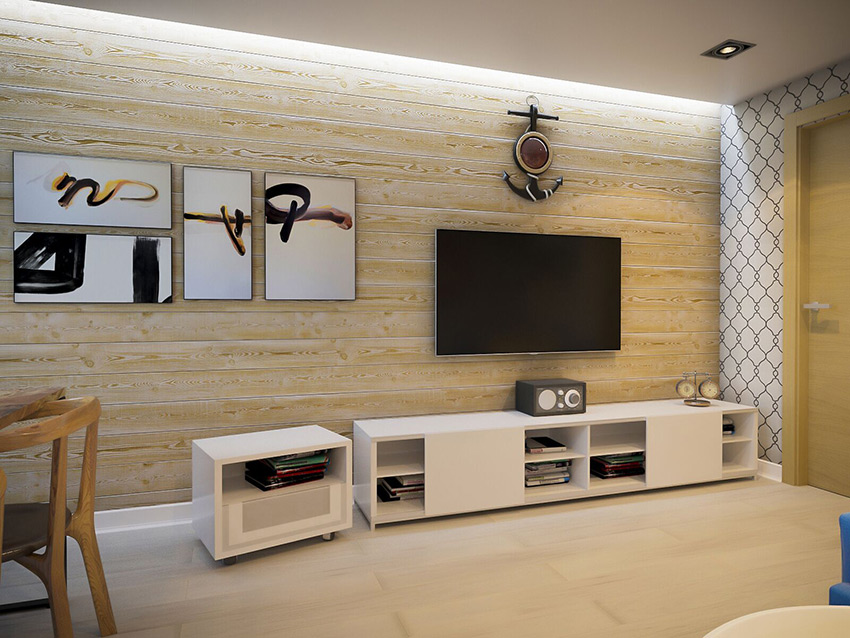 Дизайн интерьера трёхкомнатной квартиры