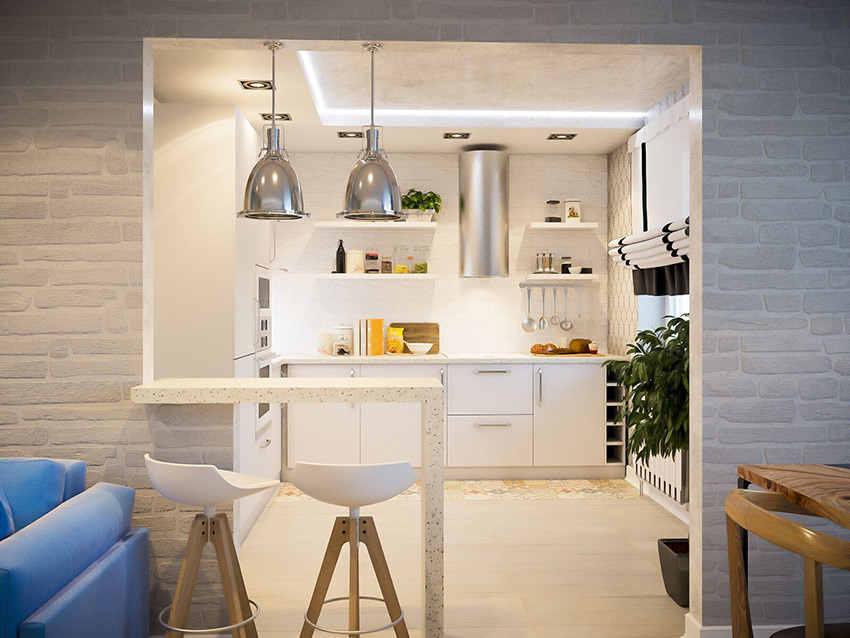 Дизайн интерьера трёхкомнатной квартиры