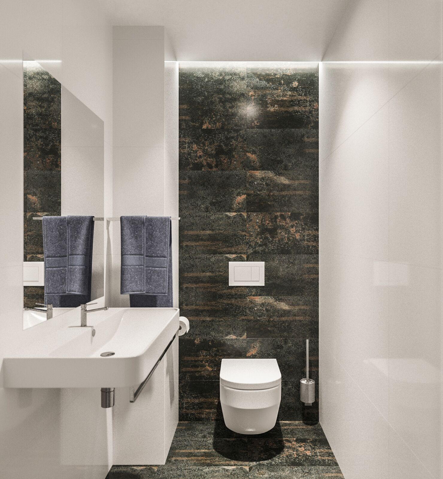 Дизайн интерьера спальной комнаты в квартире в Минске