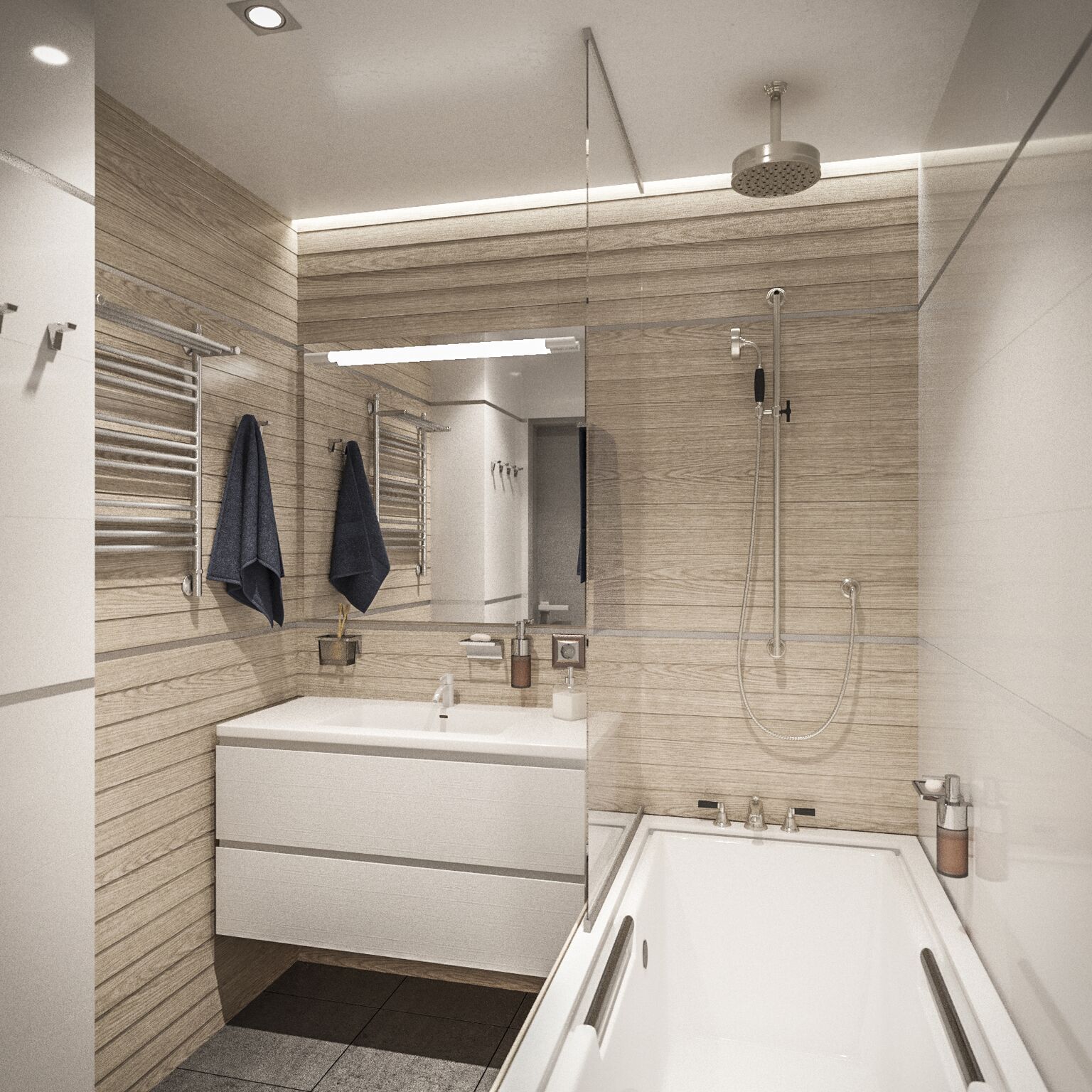 Дизайн интерьера столовой в квартире в Минске