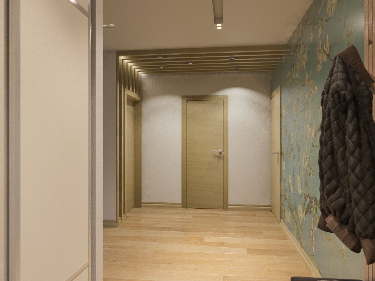 Дизайн интерьера спальной комнаты в квартире в Минске