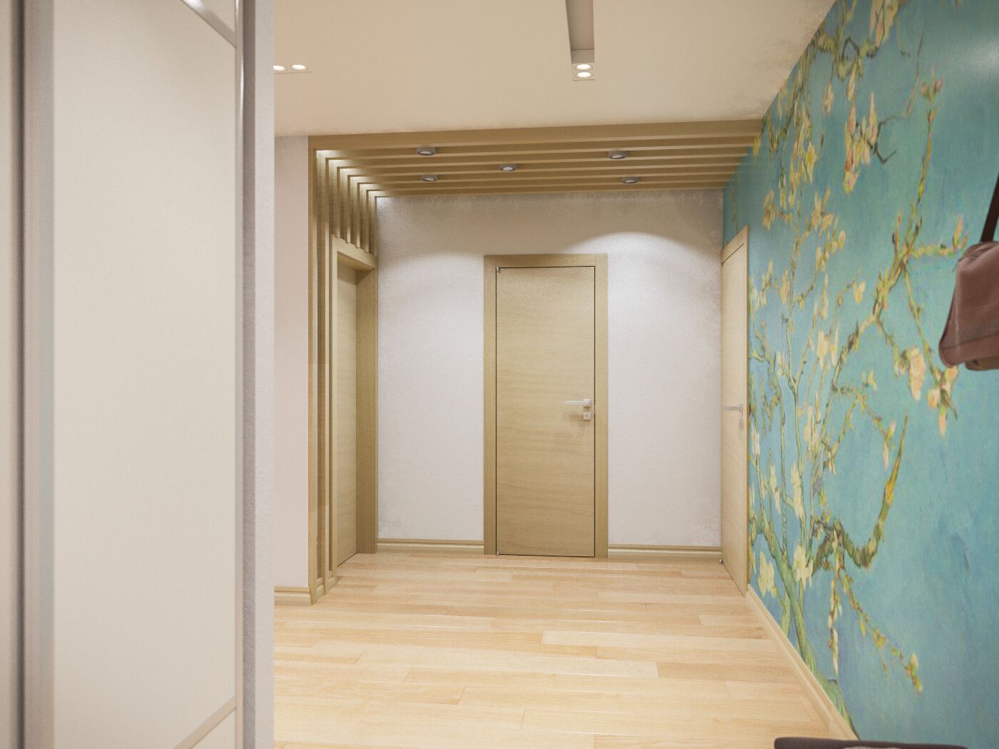 Дизайн интерьера спальной комнаты в квартире в Минске