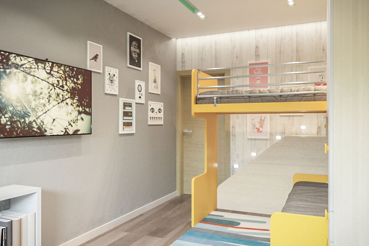 Дизайн интерьера кухни в квартире в Минске